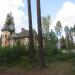 Огороженная территория в городе Вырица