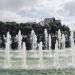 Pedestrian fountain in the Lyubashinsky garden