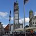 Rathausplatz (de) in Augsburg city