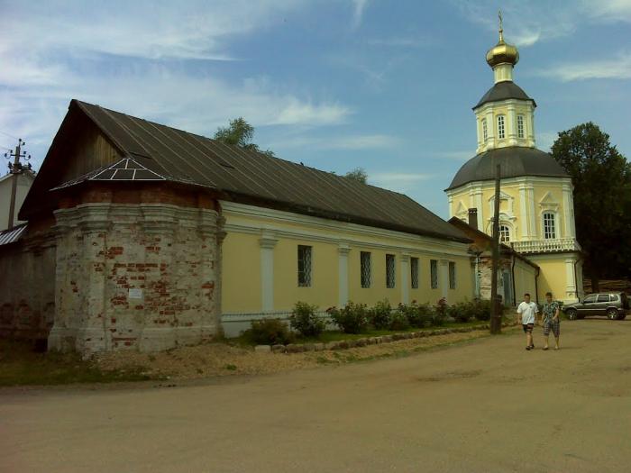 Старые виды город Осташково фото цветные