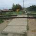 Пешеходный переход через железную дорогу в городе Кимры