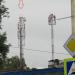 Вышка мобильной связи в городе Дубна