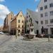 Saint George and the Dragon in Augsburg city