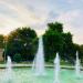 Fountain in Tirana city