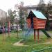 Сквер с детскими площадками в городе Лобня