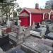 Orthodox cemetery in Budva city