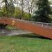 New pedestrian bridge in Tirana city