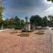 Frederic Chopin Square in Tirana city