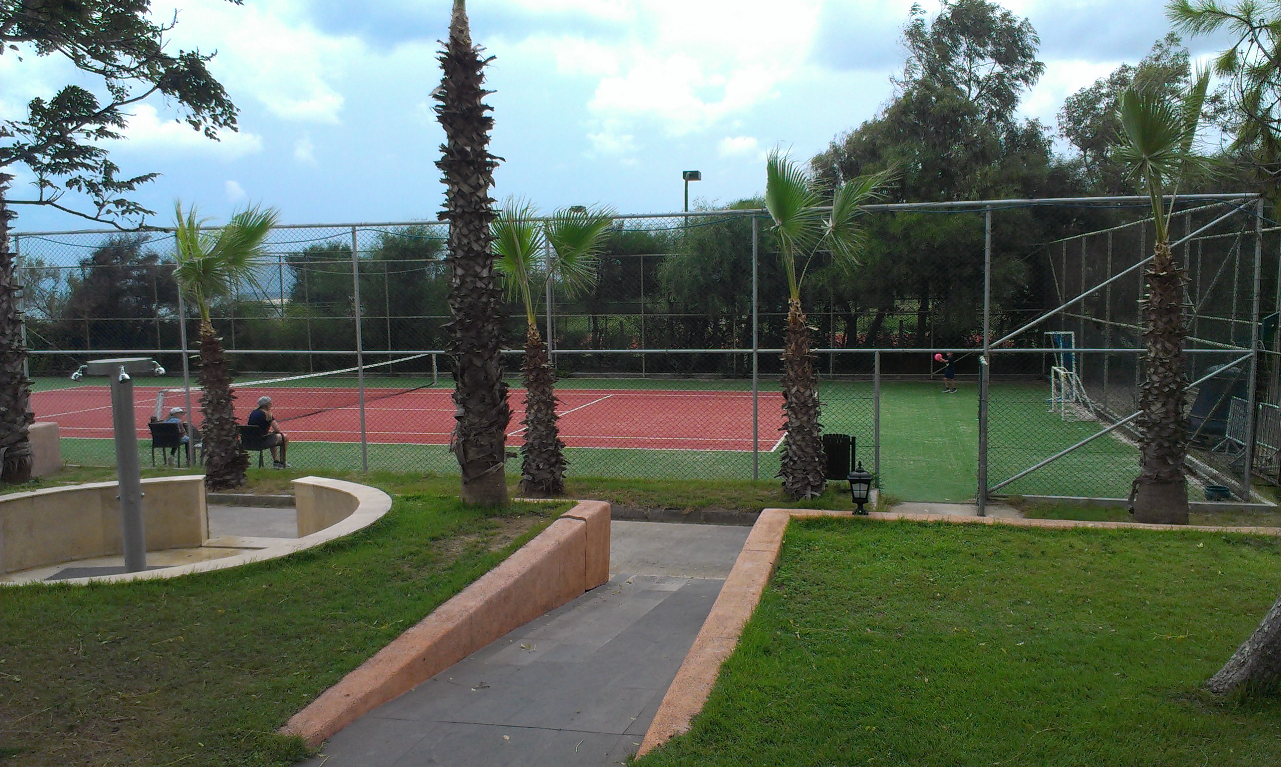 Tennis courts