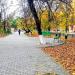 Площадка для отдыха со скамейками в городе Каменск-Шахтинский
