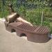 Two seals bench sculpture (en) в городе Киев