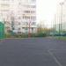 Комбинированная спортивная площадка для игры в мини-футбол и баскетбол