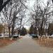 Площадка для отдыха со скамейками в городе Каменск-Шахтинский