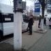 Автобусная остановка в городе Таруса