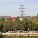 Опора ЛЭП в городе Сочи