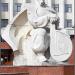 Скульптура цимбалиста и кобзаря в городе Ивано-Франковск