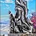 Ivan Franko monument in Ivano-Frankivsk city