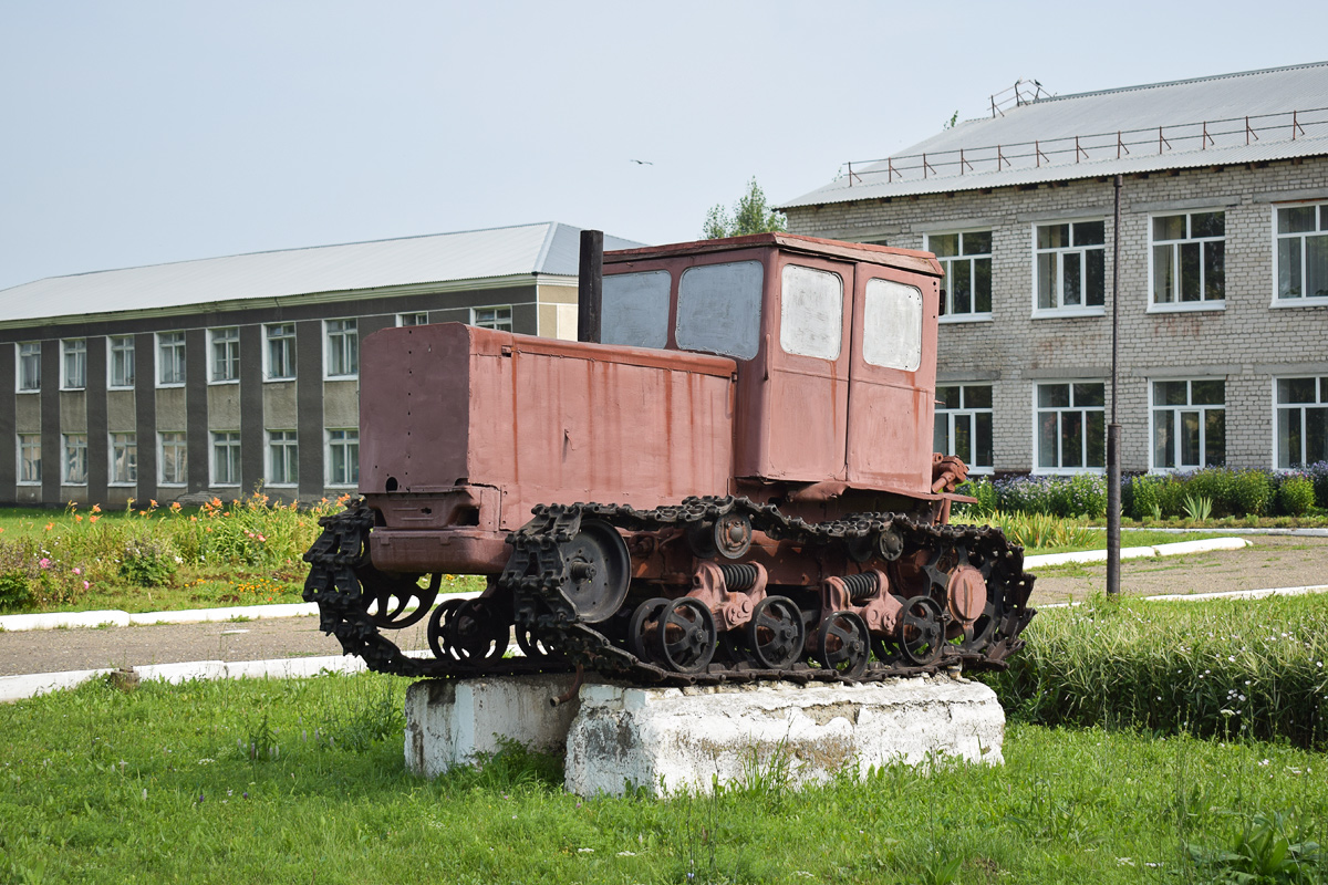 Какие трактора выпускал алтайский тракторный завод фото Памятник Трактор ДТ-54 - Косиха