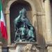 bronze statue of Pope Gregory XIII in Bologna city