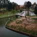 Footbridge in Tirana city