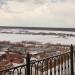 Зимняя дорога через реку (ru) in Tobolsk city