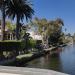 Venice Canals in Los Angeles, California city