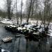 Руины старой финской мельницы в городе Приозерск