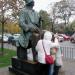 H.C. Andersens statuen in Københavns Kommune city