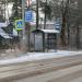 Автобусная остановка в городе Вырица