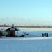 Песчаный пляж в городе Воронеж