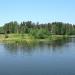 Пляж в городе Вырица
