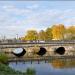 Каменный мост через реку Исеть в городе Екатеринбург