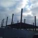 Строящееся здание в городе Павловский Посад
