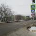Лежачий полицейский с пешеходным переходом в городе Кимры