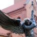 Sculpture of Archangel Michael Killing a Dragon