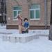 Скульптуры девочек в городе Красногорск