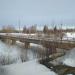 Автомобильный мост через реку Ухту в городе Ухта