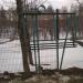 Вход в парк, лестница в городе Ухта