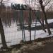 Вход в парк, лестница в городе Ухта