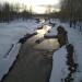 Трубопроводный мост в городе Ухта