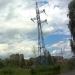 Опора ЛЭП в городе Дубна