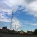 Опора ЛЭП в городе Дубна