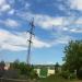 Опора ЛЭП в городе Кимры