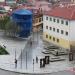 Blue House in Korçë city