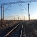Железнодорожный переезд в городе Славянск