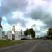 Церковные ворота в городе Глинково