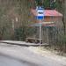 Автобусная остановка в городе Вырица