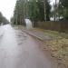 Автобусная остановка в городе Вырица