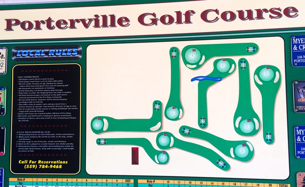 Porterville Municipal Golf Course Porterville, California