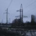 Опора ЛЭП 110 кВ в городе Пинск